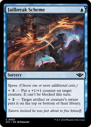 Image for Jailbreak Scheme (Outlaws of Thunder Junction) (53) - Magic: The Gathering