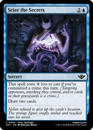 Image for Seize the Secrets (Outlaws of Thunder Junction) (64) - Magic: The Gathering