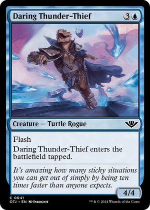 Image for Daring Thunder-Thief (Outlaws of Thunder Junction) (41) - Magic: The Gathering