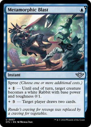 Image for Metamorphic Blast (Outlaws of Thunder Junction) (57) - Magic: The Gathering