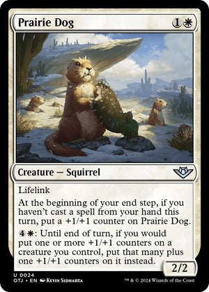 Image for Prairie Dog (Outlaws of Thunder Junction) (24) - Magic: The Gathering