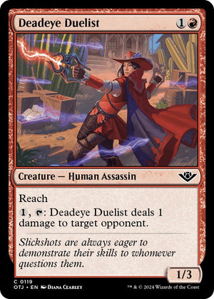 Image for Deadeye Duelist (Outlaws of Thunder Junction) (119) - Magic: The Gathering