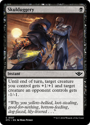 Image for Skulduggery (Outlaws of Thunder Junction) (107) - Magic: The Gathering