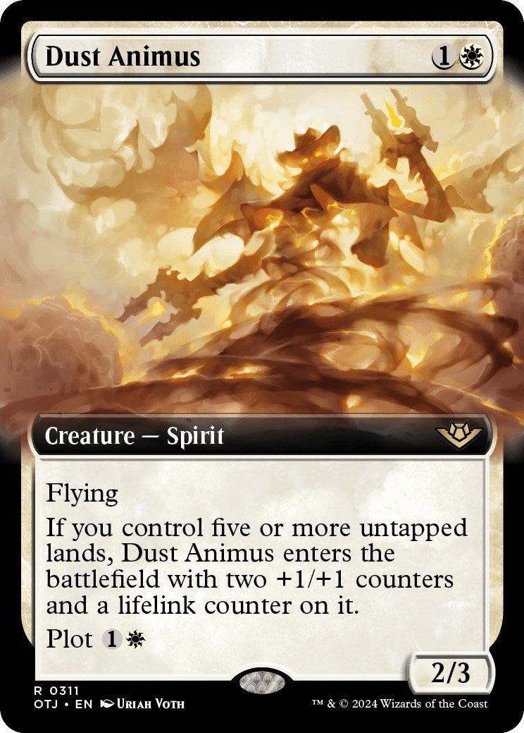 Image for Dust Animus (Extended Art) (Outlaws of Thunder Junction) (311) - Magic: The Gathering