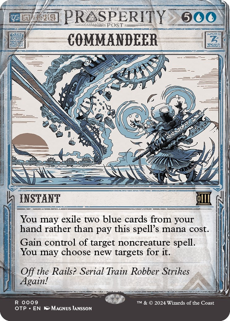 Image for Commandeer (Outlaws of Thunder Junction: Breaking News) (9) - Magic: The Gathering