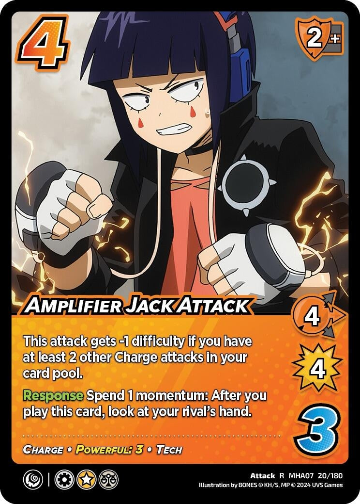 Image for Amplifier Jack Attack (UniVersus: My Hero Academia: Girl Power) (20/180) - UniVersus