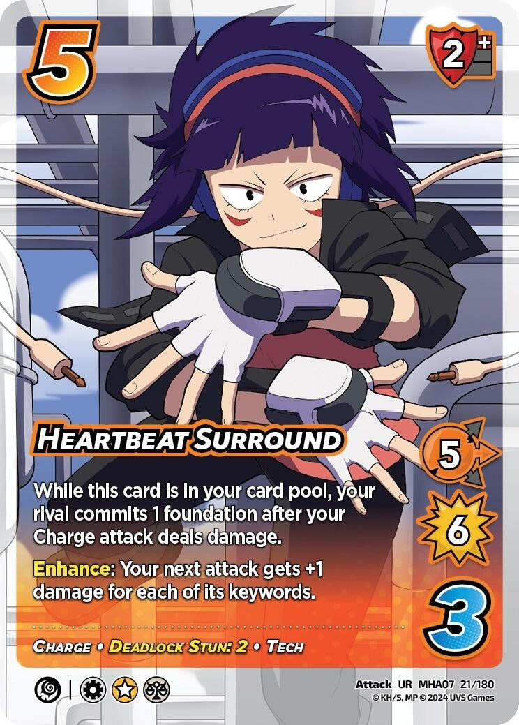 Image for Heartbeat Surround (UniVersus: My Hero Academia: Girl Power) (21/180) - UniVersus