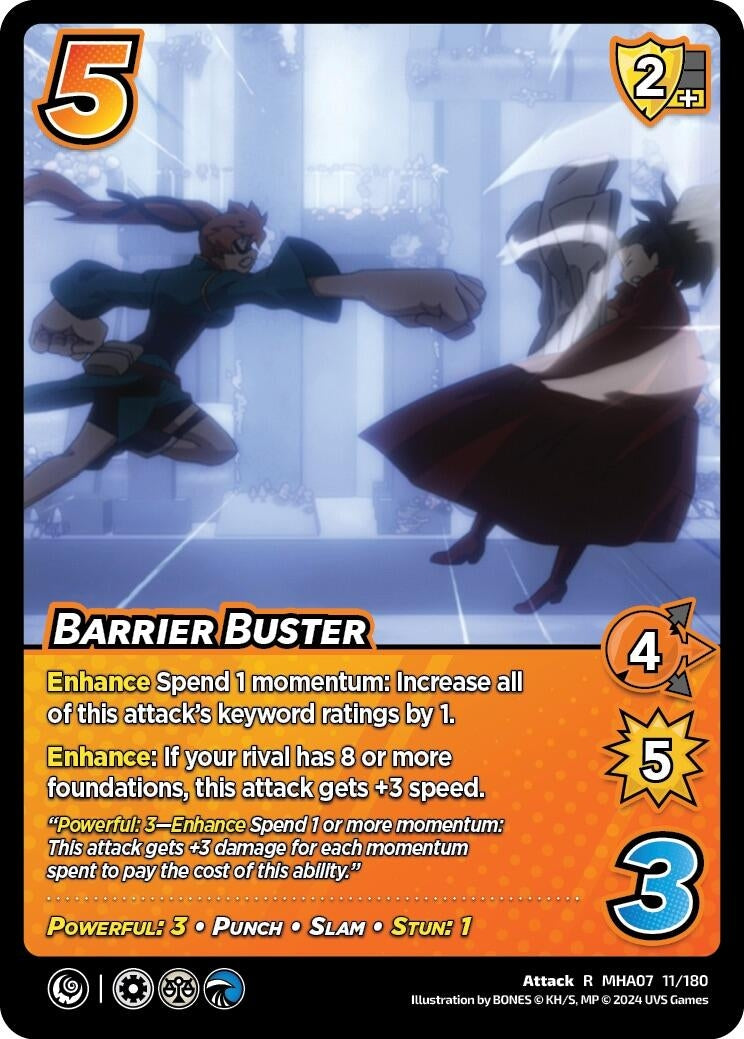 Image for Barrier Buster (UniVersus: My Hero Academia: Girl Power) (11/180) - UniVersus