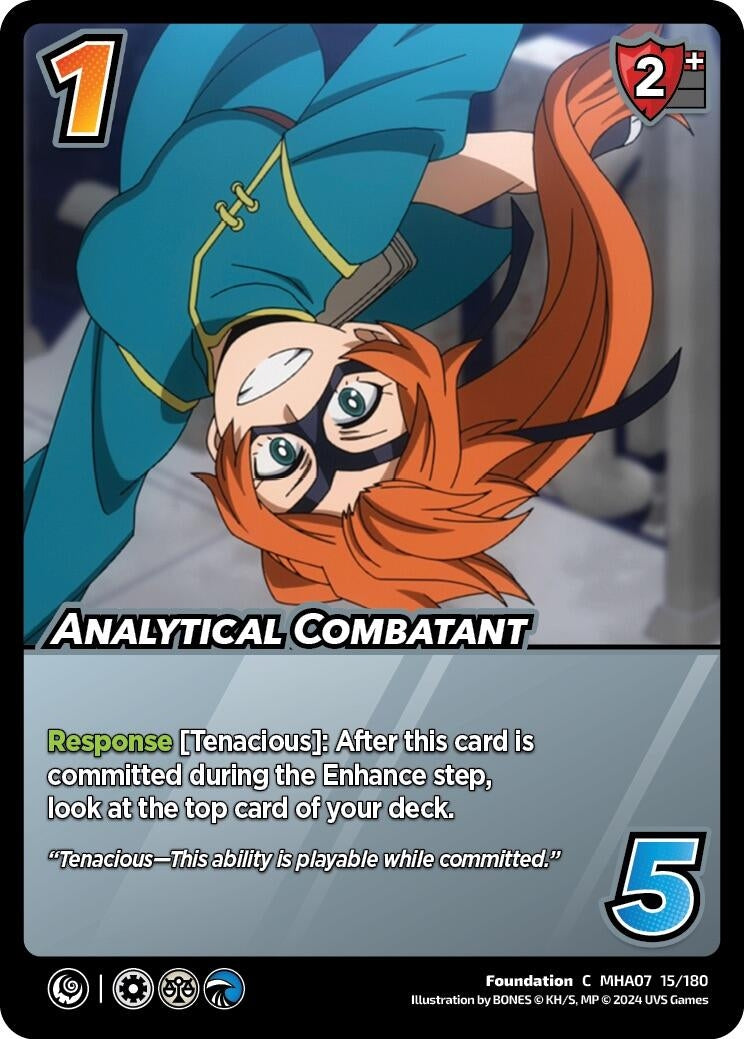 Image for Analytical Combatant (UniVersus: My Hero Academia: Girl Power) (15/180) - UniVersus