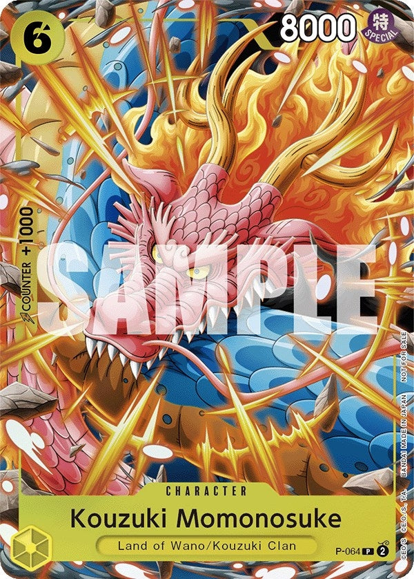 Image for Kouzuki Momonosuke (Event Pack Vol. 4) (One Piece Promotion Cards) (P-064) - One Piece Card Game