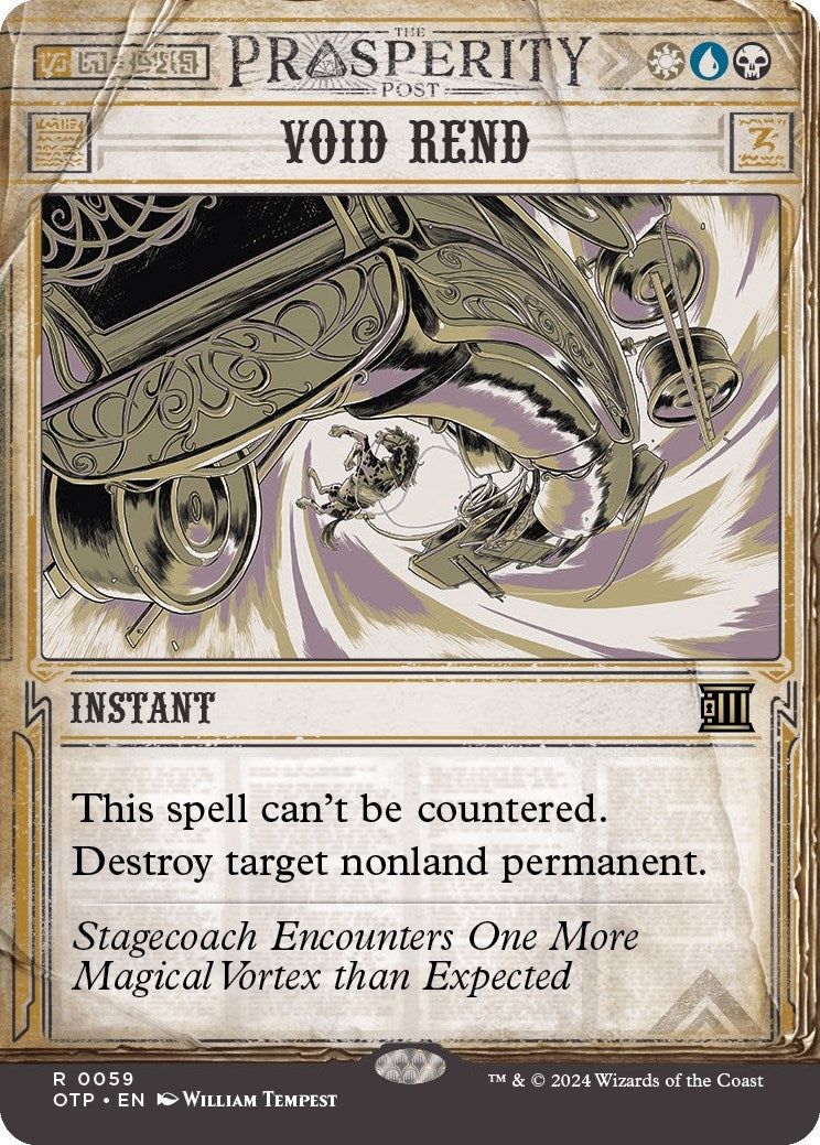 Image for Void Rend (Outlaws of Thunder Junction: Breaking News) (59) - Magic: The Gathering
