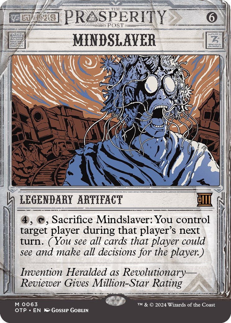 Image for Mindslaver (Outlaws of Thunder Junction: Breaking News) (63) - Magic: The Gathering