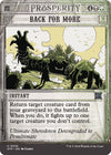 Image for Back for More (Outlaws of Thunder Junction: Breaking News) (36) - Magic: The Gathering