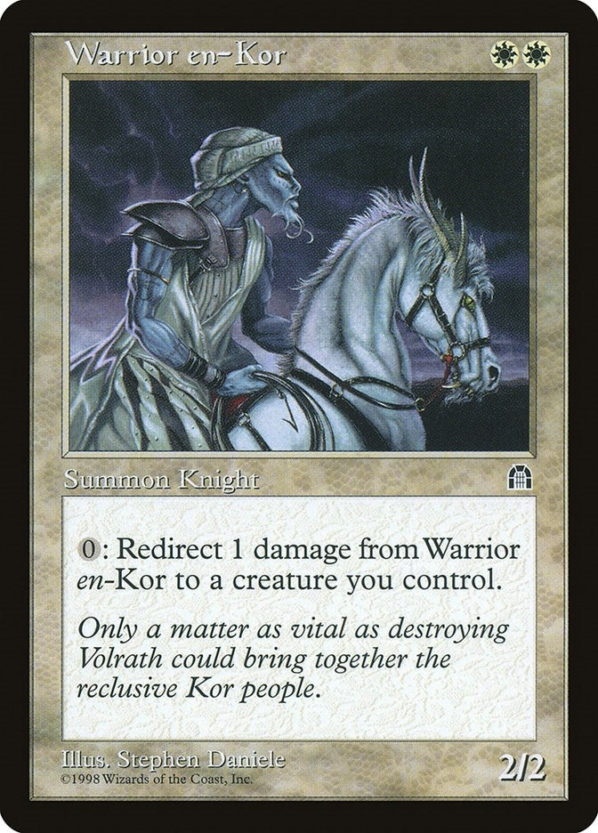 Image for Warrior en-Kor (Stronghold) - Magic: The Gathering