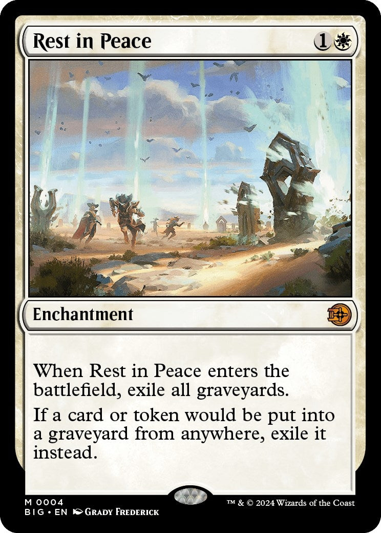 Image for Rest in Peace (Outlaws of Thunder Junction: The Big Score) (4) - Magic: The Gathering