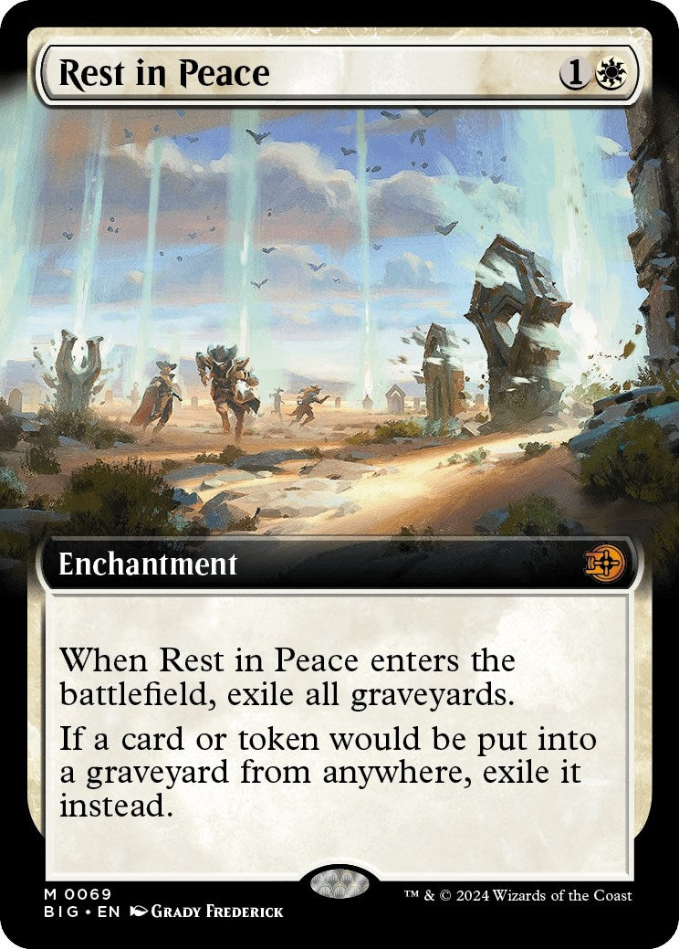 Image for Rest in Peace (Extended Art) (Outlaws of Thunder Junction: The Big Score) (69) - Magic: The Gathering