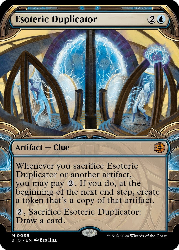 Image for Esoteric Duplicator (Showcase) (Outlaws of Thunder Junction: The Big Score) (35) - Magic: The Gathering