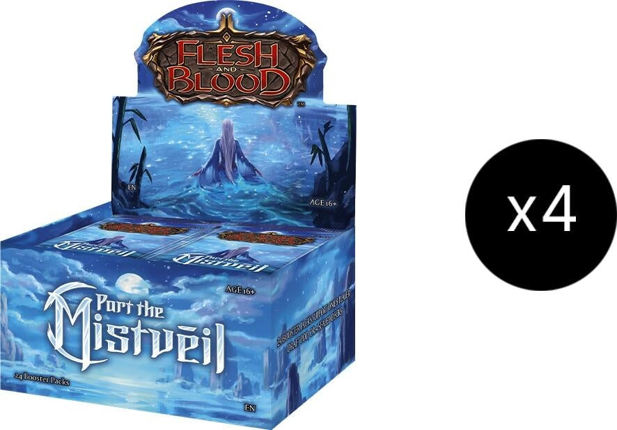 Image for Part the Mistveil Booster Box Case - Flesh and Blood TCG