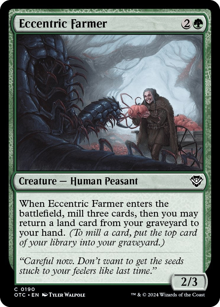 Image for Eccentric Farmer (Commander: Outlaws of Thunder Junction) (190) - Magic: The Gathering