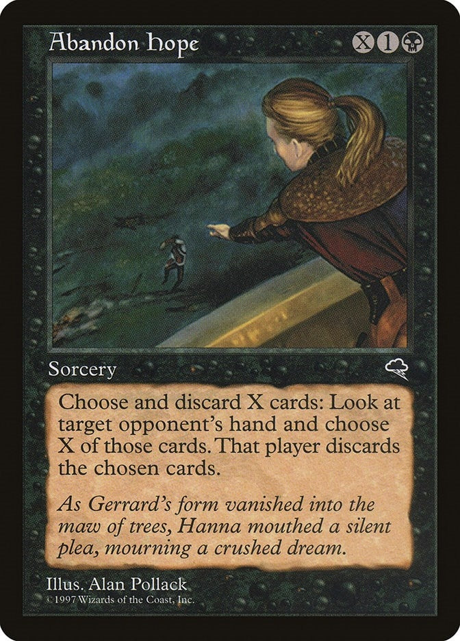 Image for Abandon Hope (Tempest) (107) - Magic: The Gathering