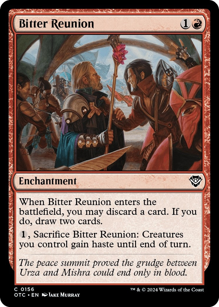 Image for Bitter Reunion (Commander: Outlaws of Thunder Junction) (156) - Magic: The Gathering