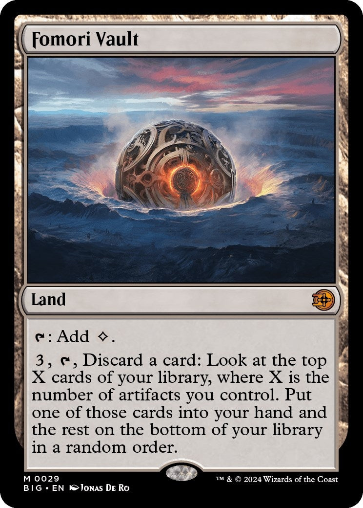 Image for Fomori Vault (Outlaws of Thunder Junction: The Big Score) (29) - Magic: The Gathering