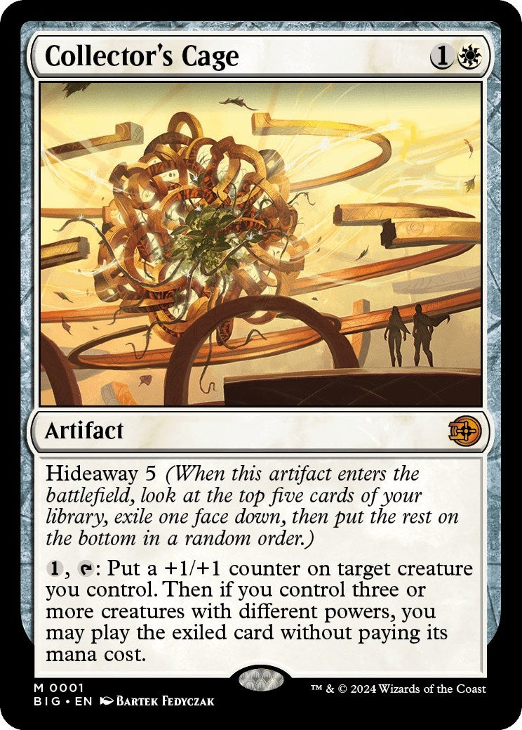 Image for Collector's Cage (Outlaws of Thunder Junction: The Big Score) (1) - Magic: The Gathering