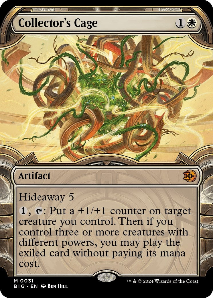 Image for Collector's Cage (Showcase) (Outlaws of Thunder Junction: The Big Score) (31) - Magic: The Gathering