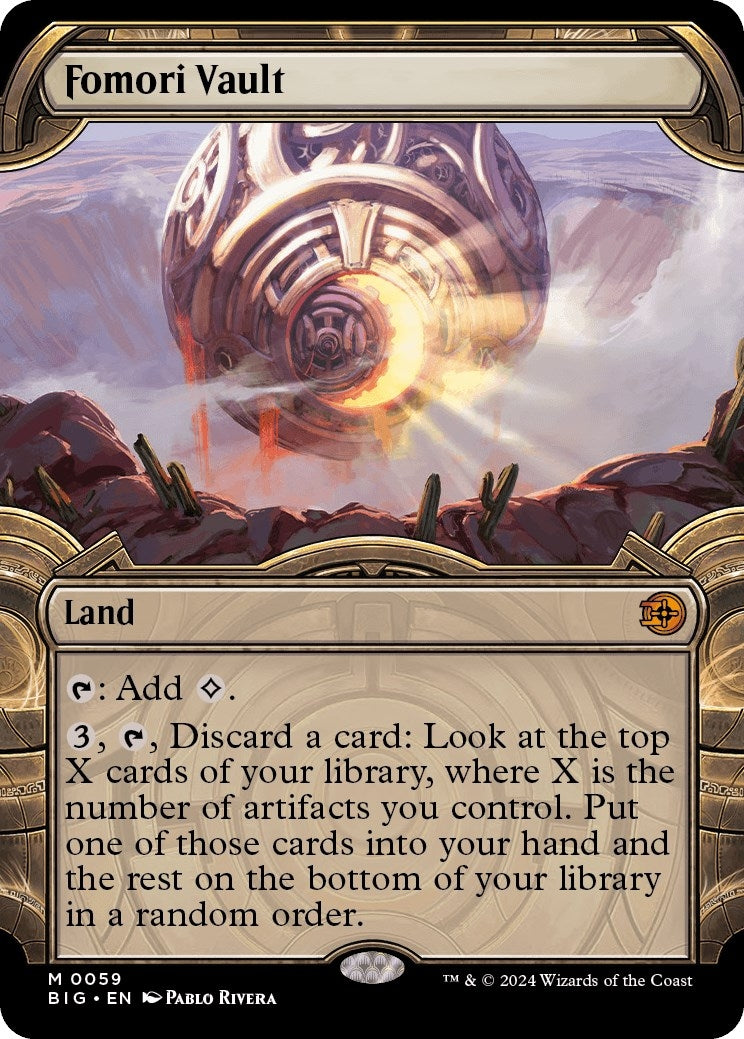 Image for Fomori Vault (Showcase) (Outlaws of Thunder Junction: The Big Score) (59) - Magic: The Gathering