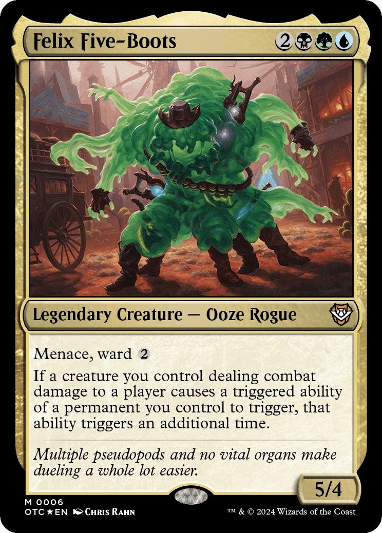 Image for Felix Five-Boots (Commander: Outlaws of Thunder Junction) (6) - Magic: The Gathering