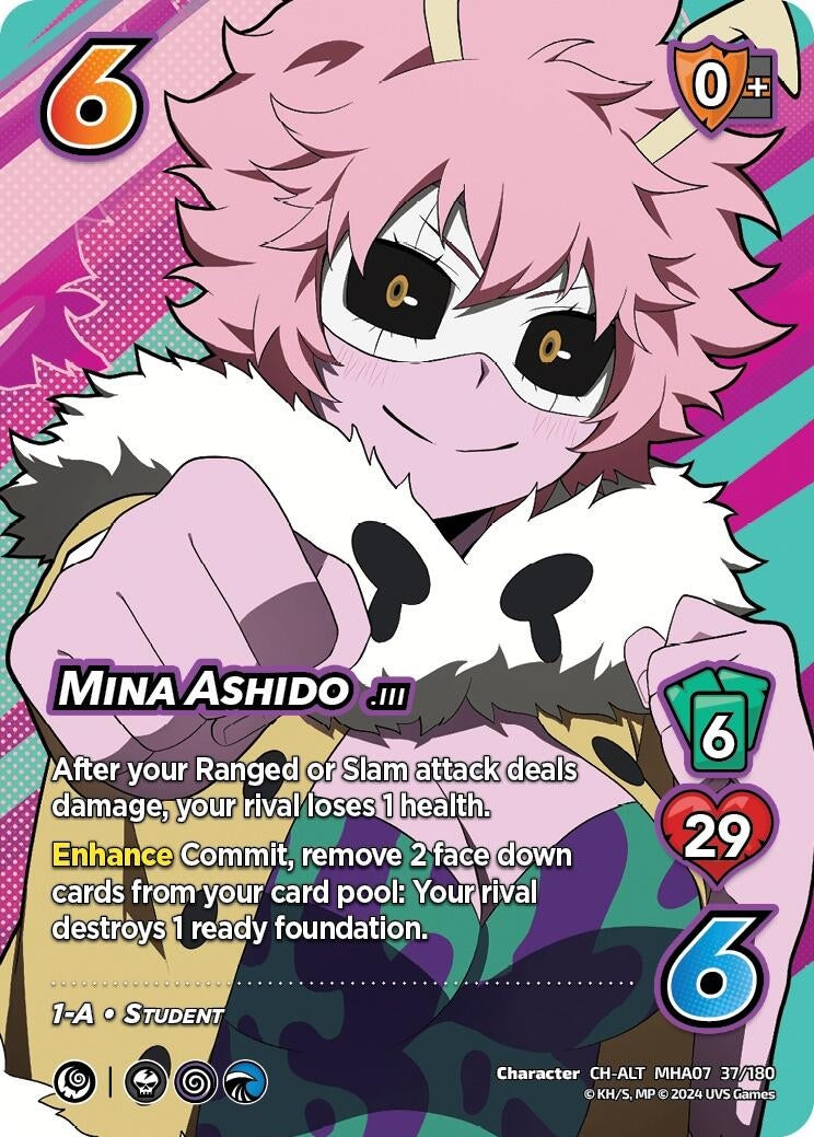 Image for Mina Ashido (Alternate Art) (UniVersus: My Hero Academia: Girl Power) (37/180) - UniVersus