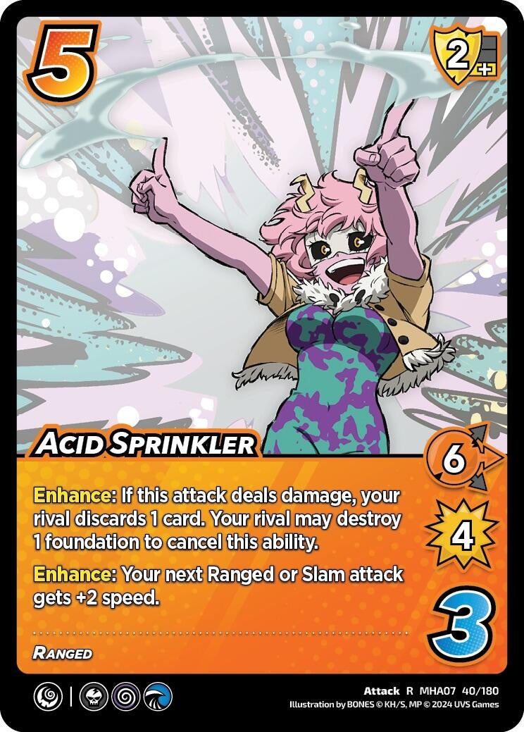 Image for Acid Sprinkler (UniVersus: My Hero Academia: Girl Power) (40/180) - UniVersus