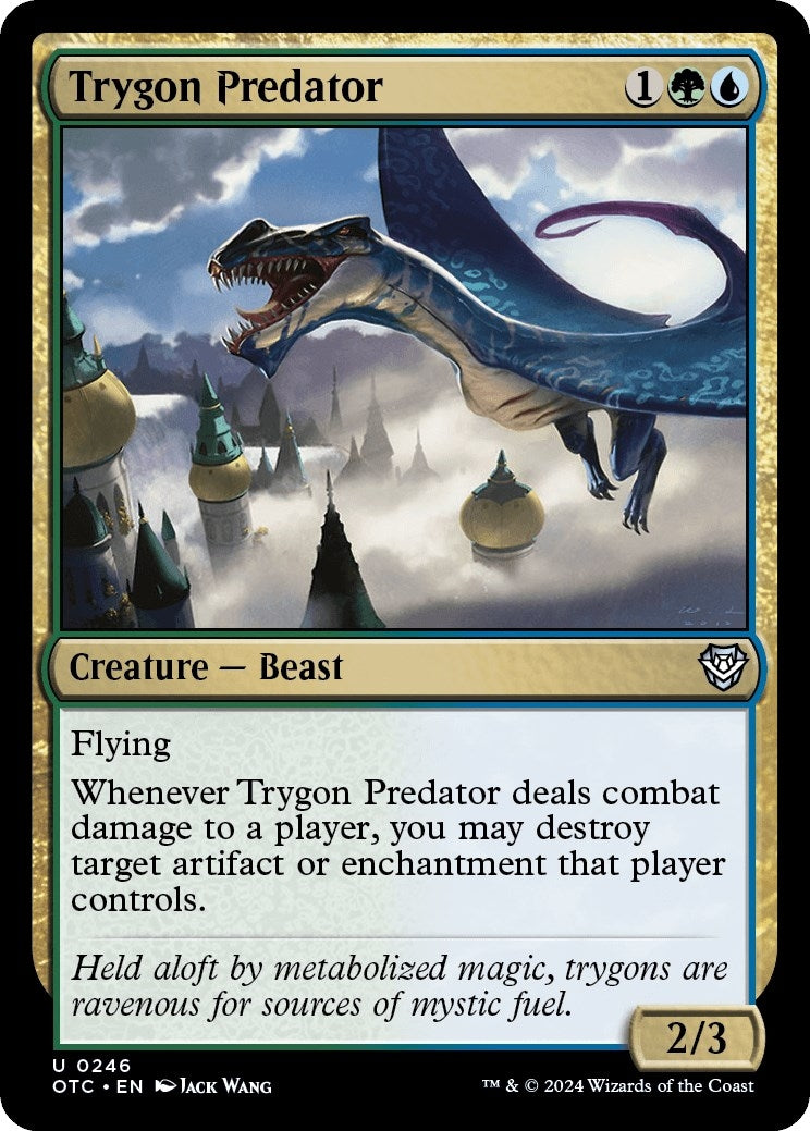 Image for Trygon Predator (Commander: Outlaws of Thunder Junction) (246) - Magic: The Gathering