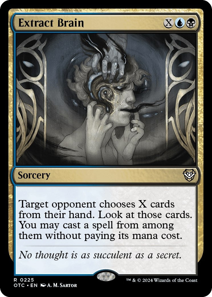Image for Extract Brain (Commander: Outlaws of Thunder Junction) (225) - Magic: The Gathering