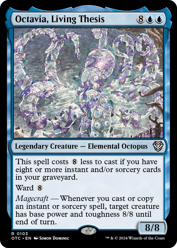 Image for Octavia, Living Thesis (Commander: Outlaws of Thunder Junction) (103) - Magic: The Gathering