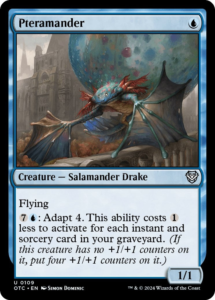 Image for Pteramander (Commander: Outlaws of Thunder Junction) (109) - Magic: The Gathering