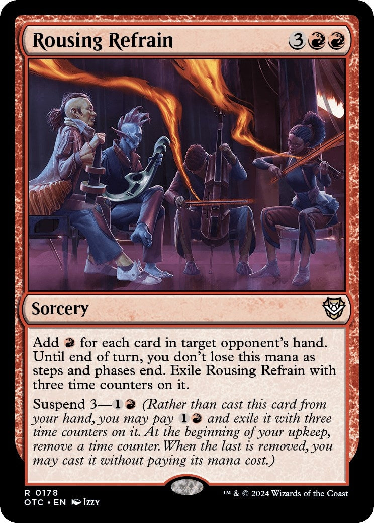 Image for Rousing Refrain (Commander: Outlaws of Thunder Junction) (178) - Magic: The Gathering