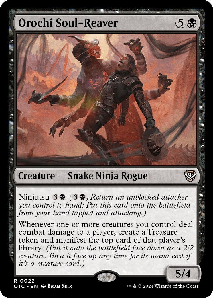 Image for Orochi Soul-Reaver (Commander: Outlaws of Thunder Junction) (22) - Magic: The Gathering