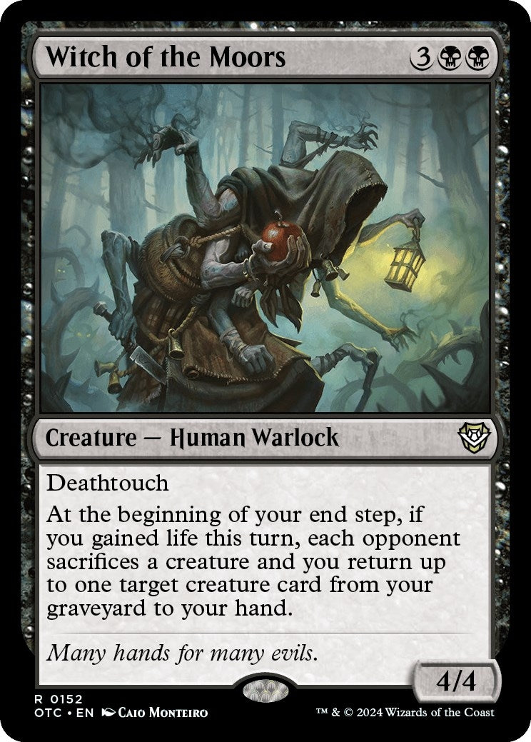 Image for Witch of the Moors (Commander: Outlaws of Thunder Junction) (152) - Magic: The Gathering