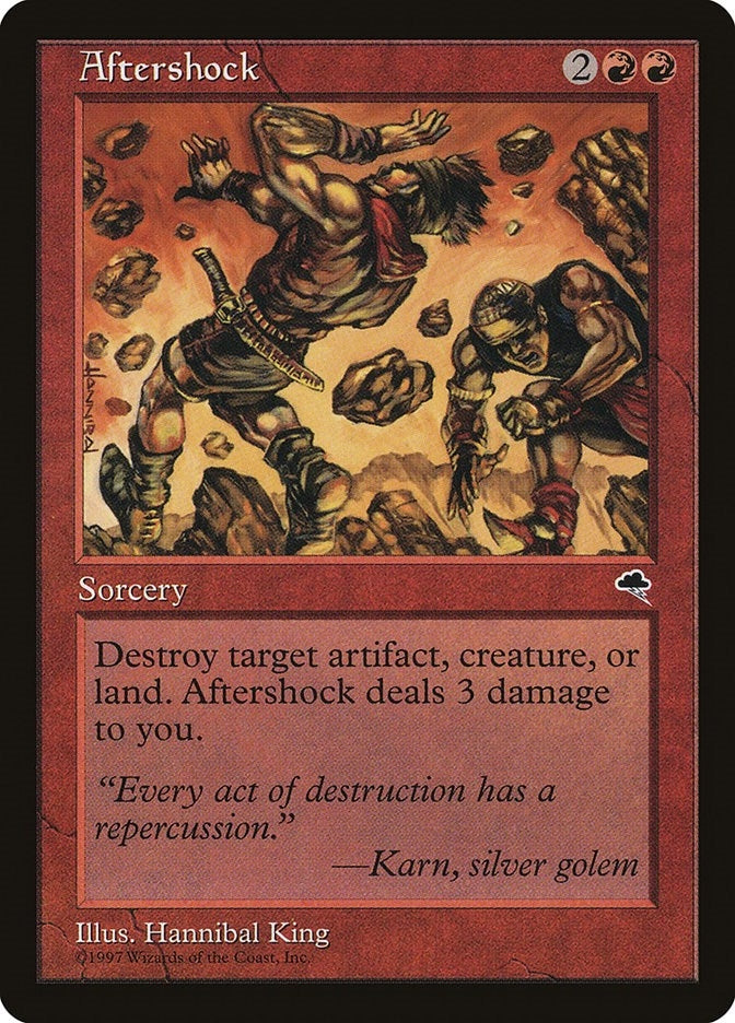 Image for Aftershock (Tempest) (160) - Magic: The Gathering