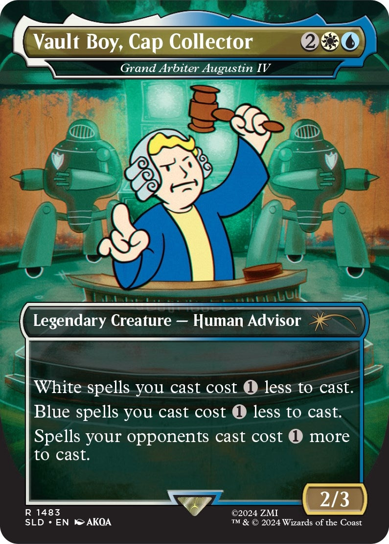 Image for Vault Boy, Cap Collector - Grand Arbiter Augustin IV (Secret Lair Drop Series) (1483) - Magic: The Gathering