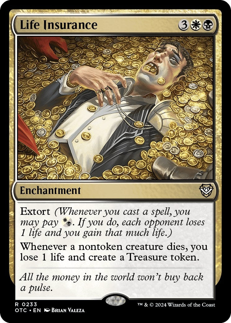 Image for Life Insurance (Commander: Outlaws of Thunder Junction) (233) - Magic: The Gathering