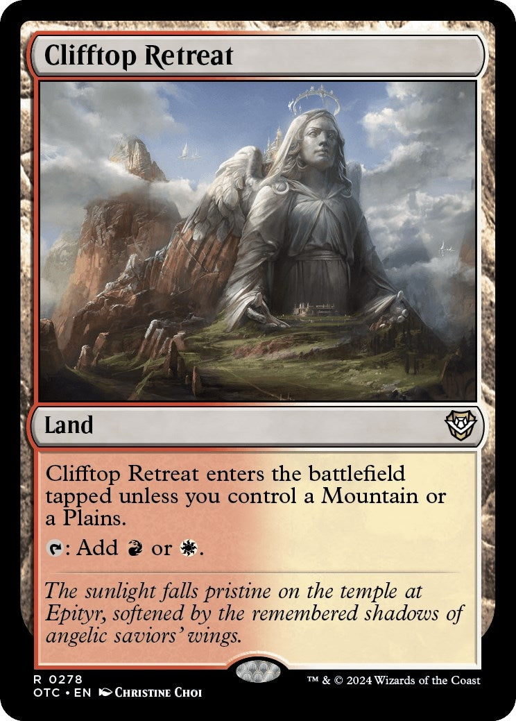 Image for Clifftop Retreat (Commander: Outlaws of Thunder Junction) (278) - Magic: The Gathering