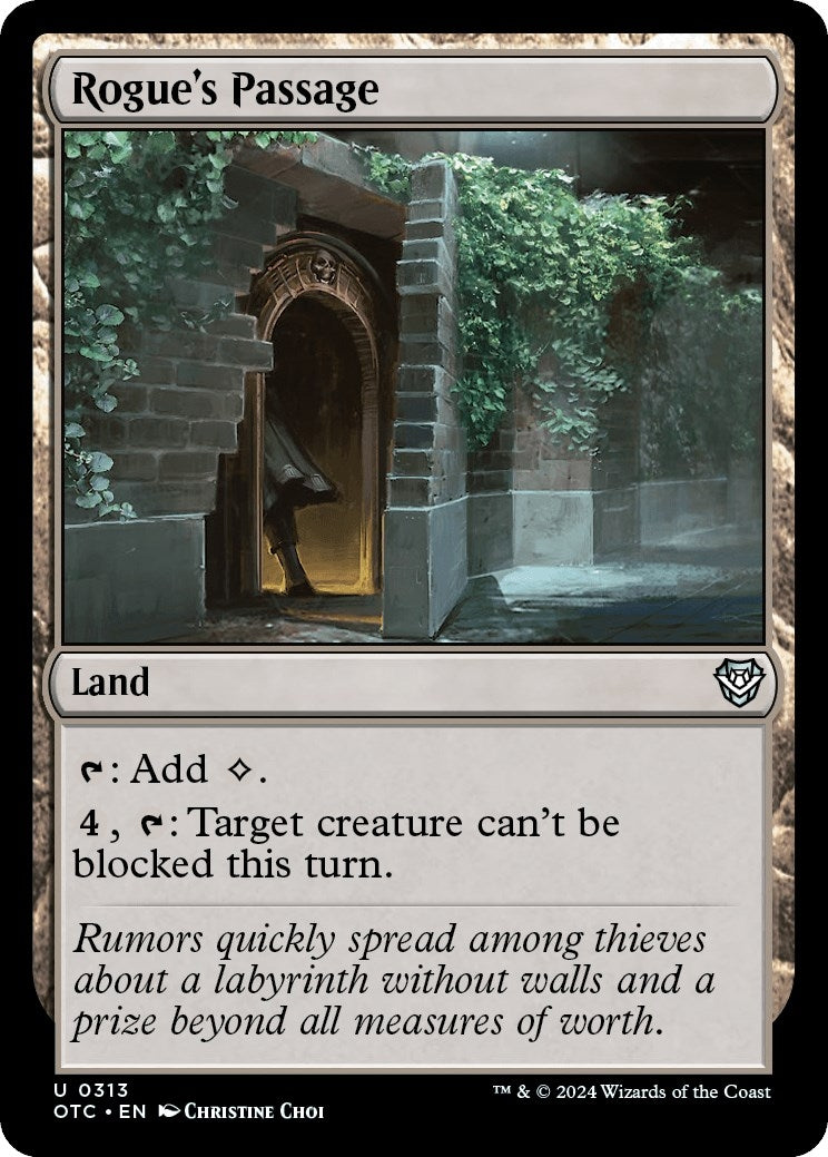 Image for Rogue's Passage (Commander: Outlaws of Thunder Junction) (313) - Magic: The Gathering