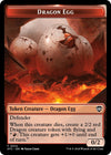 Image for Dragon Egg // Dragon Double-Sided Token (Commander: Outlaws of Thunder Junction) (12 // 11) - Magic: The Gathering