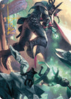 Image for Metamorphic Blast Art Card (Gold-Stamped Signature) (Art Series: Outlaws of Thunder Junction) (7) - Magic: The Gathering