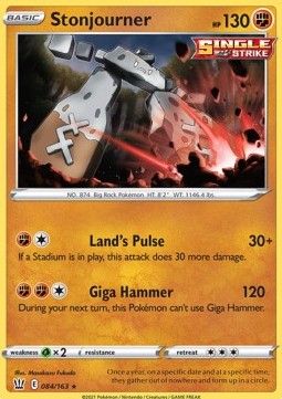 Stonjourner - Battle Styles (Rare) [BST-84]