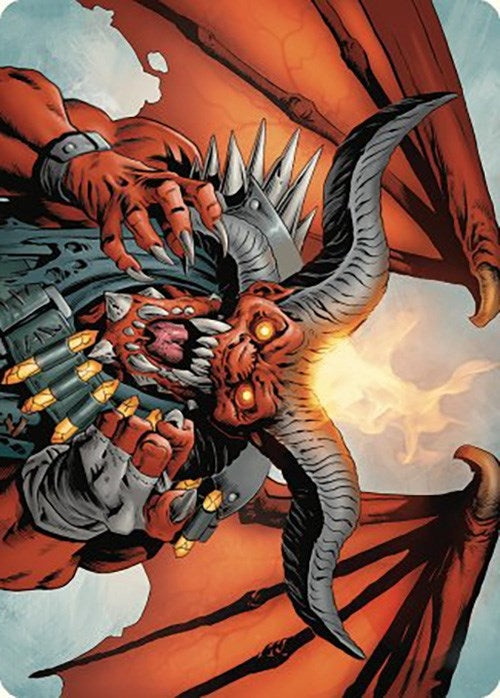 Image for Rakdos, the Muscle Art Card (Art Series: Outlaws of Thunder Junction) (53) - Magic: The Gathering