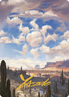 Image for Plains Art Card (Gold-Stamped Signature) (Art Series: Outlaws of Thunder Junction) (36) - Magic: The Gathering