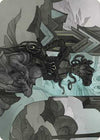 Image for Vraska Joins Up Art Card (Art Series: Outlaws of Thunder Junction) (34) - Magic: The Gathering